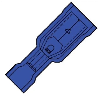 KLEMKO 100430 Aderdoorverbinder rond/vlak