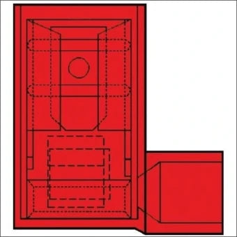 KLEMKO 101275 Aderdoorverbinder rond/vlak
