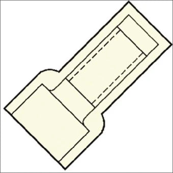 KLEMKO 101326 Aderdoorverbinder rond/vlak