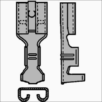 KLEMKO 210345 Aderdoorverbinder rond/vlak