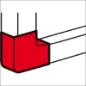 LEGRAND 075786 Afdekstrip wandgoot