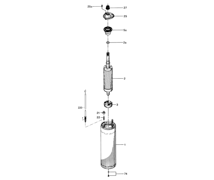 GRUNDFOS Unterwasserpumpe SP 3A-6 Nr. 10001K06