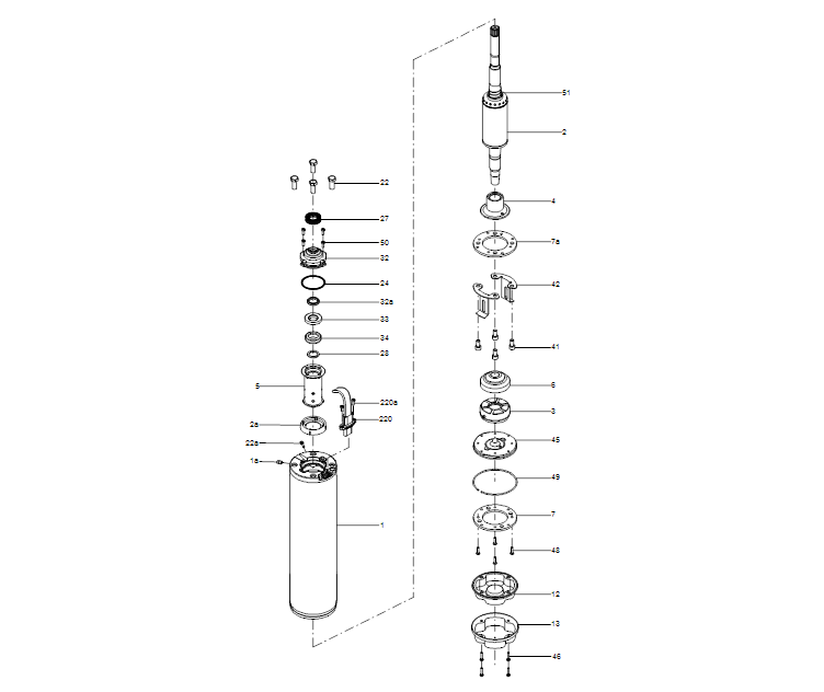 GRUNDFOS Unterwasserpumpe SP 30-23 Nr. 13A16923