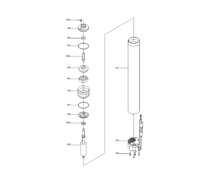 GRUNDFOS Unterwasserpumpe SQF 5A-3 Nr. 95027338