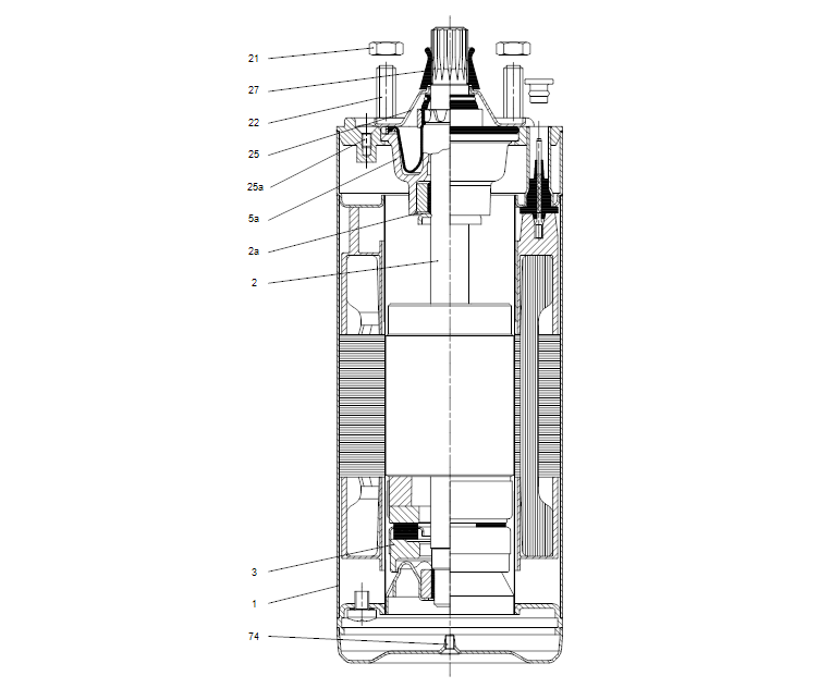 GRUNDFOS Unterwasserpumpe SP 7-3 Nr. 98699149