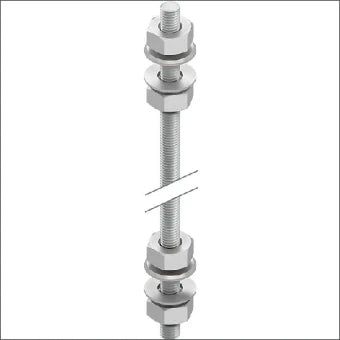 NIEDAX 150830 Draadstang 1000 mm