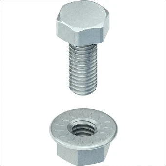 NIEDAX 159010 Schroefbevestigingsset 16 mm