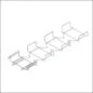 NIEDAX 167438 Verbindingsstuk Kabeltragsystem 180 mm