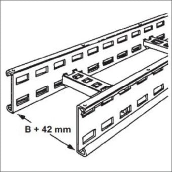 NIEDAX 20233 Kabelleiter 100 mm