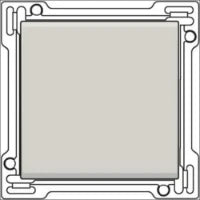 NIKO 102-76700 Abdeckrahmen Schalterprogramm 8.9 mm