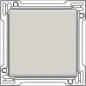 NIKO 102-66901 Bedienelement / Zentralplatte Schalterprogramm 45 mm