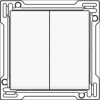 NIKO 111-76700 Abdeckrahmen Schalterprogramm 8.9 mm