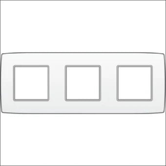 NIKO 111-76700 Abdeckrahmen Schalterprogramm 8.9 mm