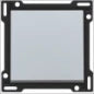 NIKO 121-76901 Bedienelement / Zentralplatte Schalterprogramm 45 mm