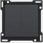 NIKO 122-61105 Bedienelement / Zentralplatte Schalterprogramm 45 mm