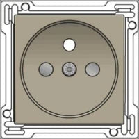 NIKO 123-60005 Bedienelement / Zentralplatte Schalterprogramm 45 mm