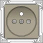 NIKO 123-61105 Bedienelement / Zentralplatte Schalterprogramm 45 mm