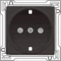 NIKO 124-76901 Bedienelement / Zentralplatte Schalterprogramm 45 mm