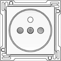 NIKO 154-76100 Abdeckrahmen Schalterprogramm 8.9 mm