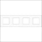 NIKO 154-76005 Abdeckrahmen Schalterprogramm 8 mm