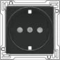 NIKO 161-66501 Bedienelement / Zentralplatte Schalterprogramm 45 mm