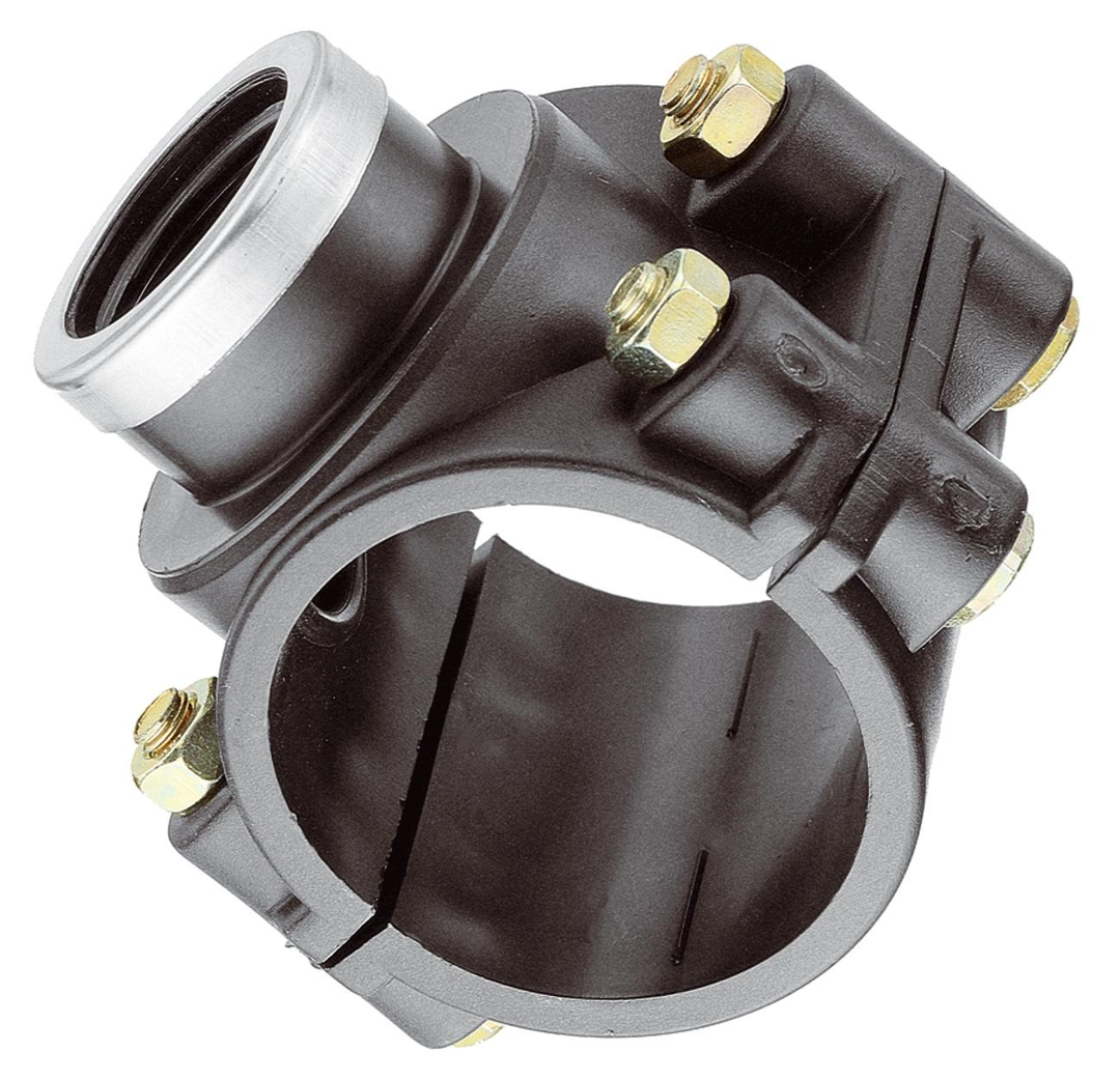 Baldi PE-Anbohrschelle Ø 20 mm, Abgang 1/2″