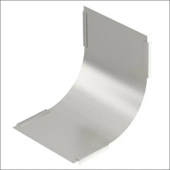 OBO 7130907 Deksel Bogen/Eckstueck Kabeltragsystem 200 mm