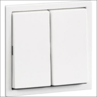 PEHA 00040211 Bedienelement / Zentralplatte Schalterprogramm 70 mm