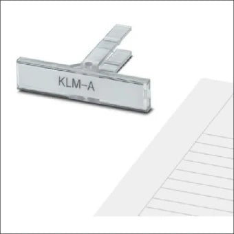 PHOENIX 1004348 KLM-A Tekstplaathouder
