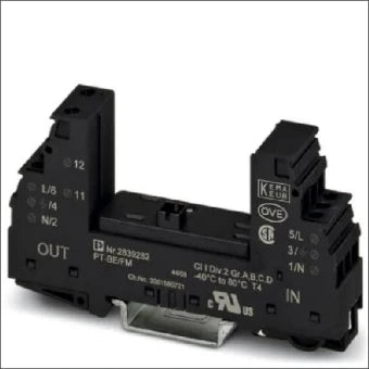 PHOENIX 2839282 PT-BE/FM Bliksemstroomafleider voor data en M&R