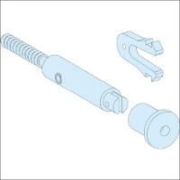SCHNEIDER 13987 Leerer Verteilerkasten 842 mm