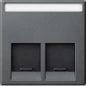 SCHNEIDER 486114 Abdeckrahmen Schalterprogramm 10.1 mm