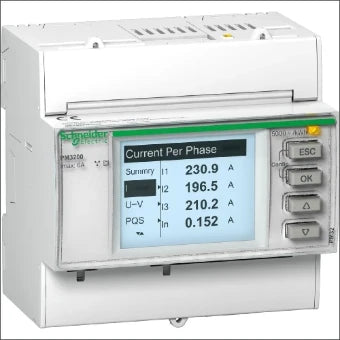 SCHNEIDER METSEPM3200 Multifunctionele paneelmeter