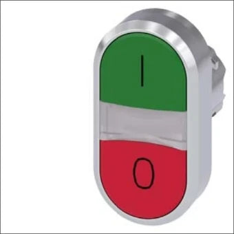SIEMENS 3SU10513AB420AK0 Drucktaster-Frontteil