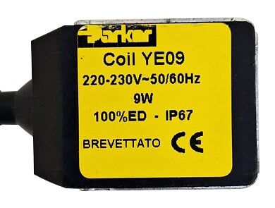 Parker Magnetspule für Magnetventil YE09 230 VAC