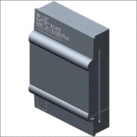 SIEMENS 6ES72121AE400XB0 PLC basiseenheid 90 mm
