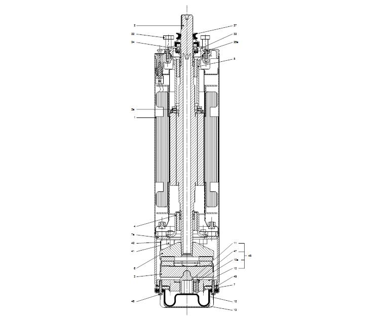 GRUNDFOS Unterwasserpumpe SP 125-2AA Nr. 17A019B2