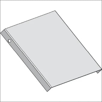 STAGO CSU30232002 Deksel Bogen/Eckstueck Kabeltragsystem 200 mm