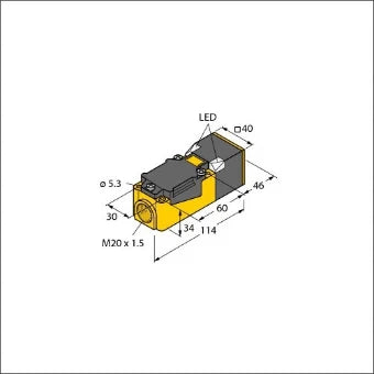 TURCK 15691 Inductieve naderingsschakelaar