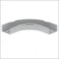 UNEX 66111 Deksel Bogen/Eckstueck Kabeltragsystem 100 mm