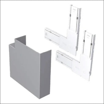 UNEX 93231-03 Bogen/Eckstueck Kabelrinne