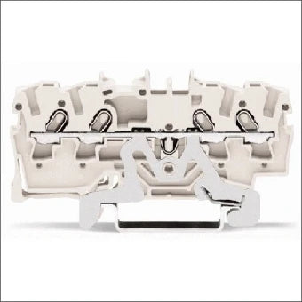 WAGO 2001-1408 Durchgangsreihenklemme 4.2 mm