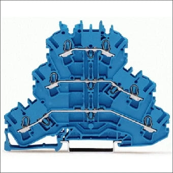 WAGO 2002-3204 Etage-installatierijgklem