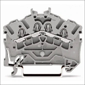 WAGO 2002-6403 Durchgangsreihenklemme 5.2 mm