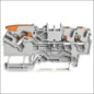 WAGO 2102-5304 Durchgangsreihenklemme 5.2 mm