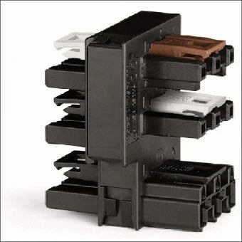 WAGO 770-637 Compacte verdeler voor insteekbare gebouwinstallatie