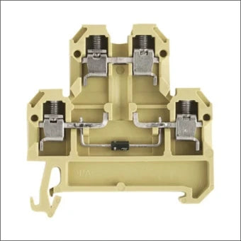 WEIDMULLER 0210260000 DK 4/35 LD ROT 24VDC
