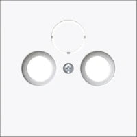 ABB BUSCH-JAEGER 2CKA000230A0384 Antennecontactdoos
