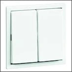 PEHA 00039611 Bedienelement / Zentralplatte Schalterprogramm 70 mm
