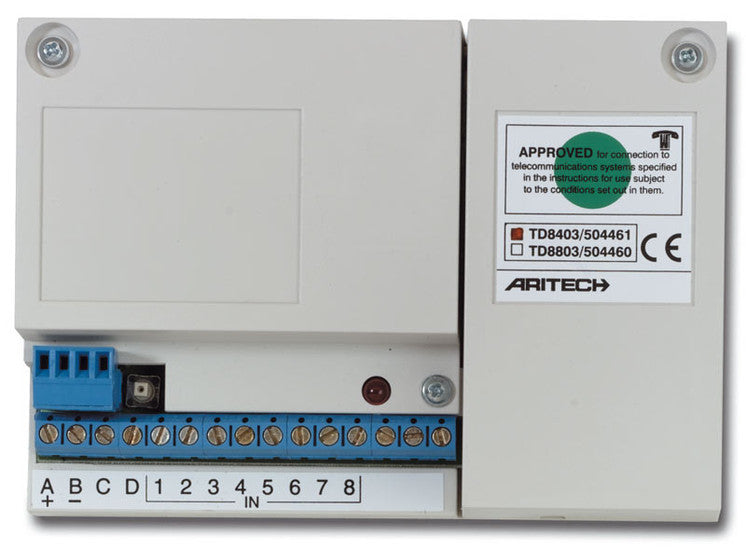 Aritech TD8801 PSTN-AL1 frei programmierbarer 8-Kanal-Wahlschalter